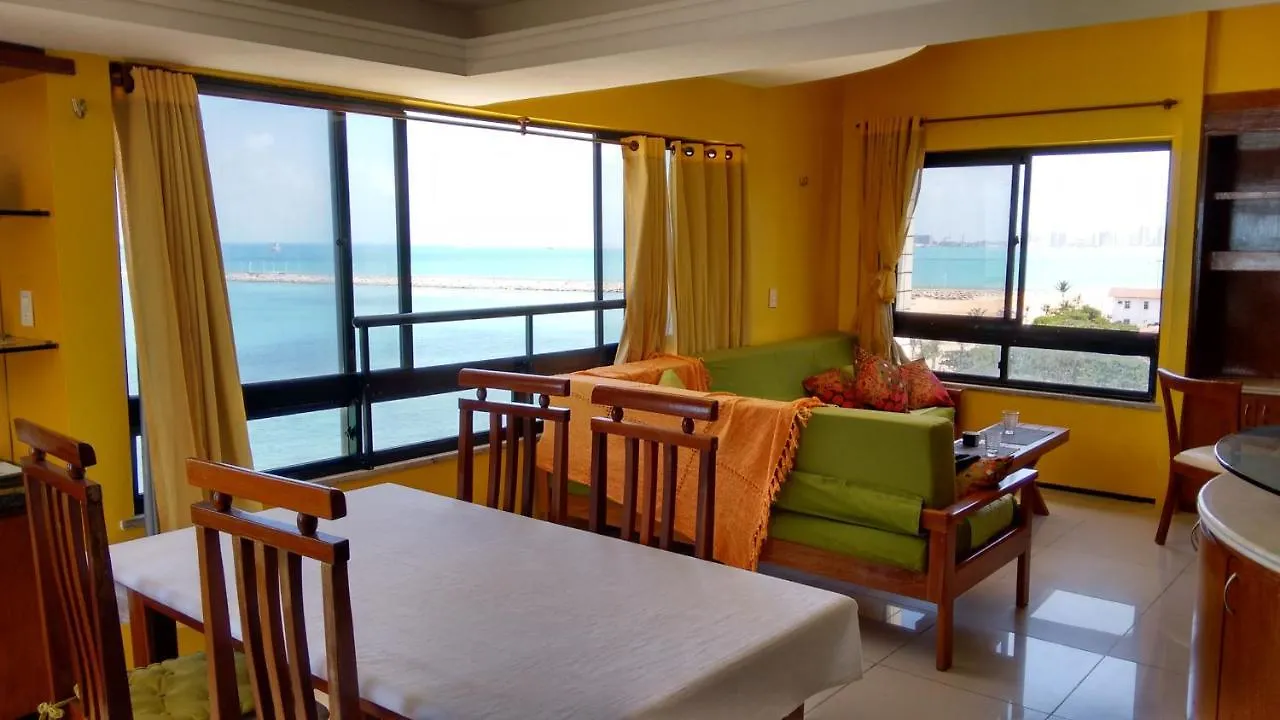 Flat Com Vista Total Para O Mar Apartamento Fortaleza  Brasil